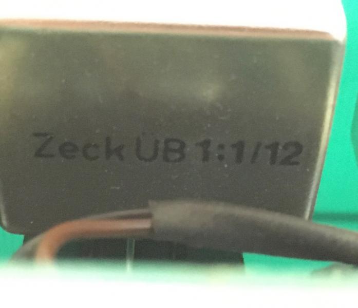 Zeck oddělovací trafo UB 1:1 koupím