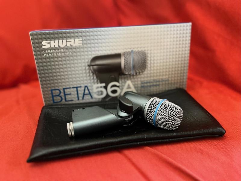 Shure Beta 56A - Skvělý na virbl, kotle, aparát a tajná zbraň pro zpívající bubeníky