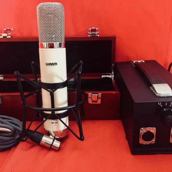 Krásný mikrofon, který se v mixu neztratí - Warm Audio WA-251