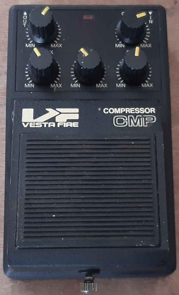 Vesta Fire CMP Compressor Vestax Rare Vintage Guitar Effect Pedal MIJ Japan