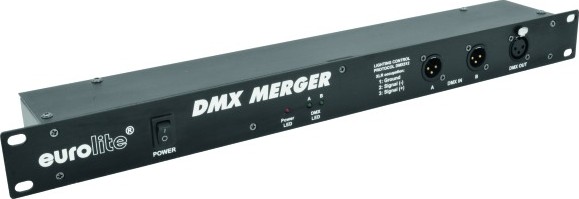 Eurolite DMX Merger - slučovač DMX signálu