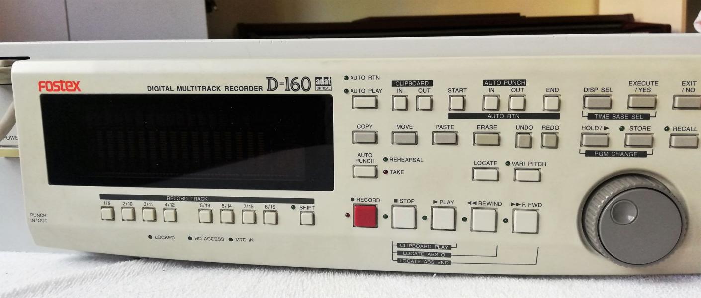 FOSTEX - D160 a D108 - digitální HD recorder