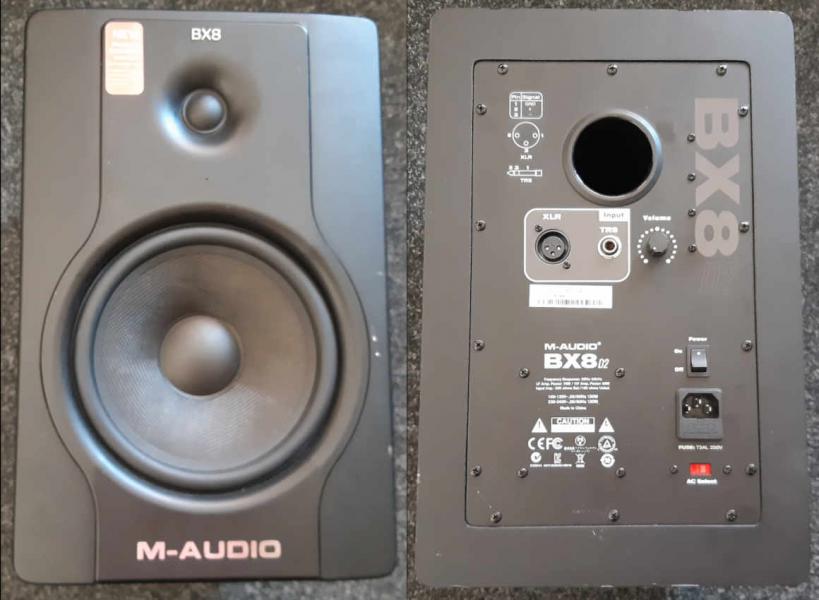1 ks. Aktivní studiový monitor - M-AUDIO BX8 D2