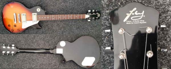Elektrická kytara Fokus typu Les Paul