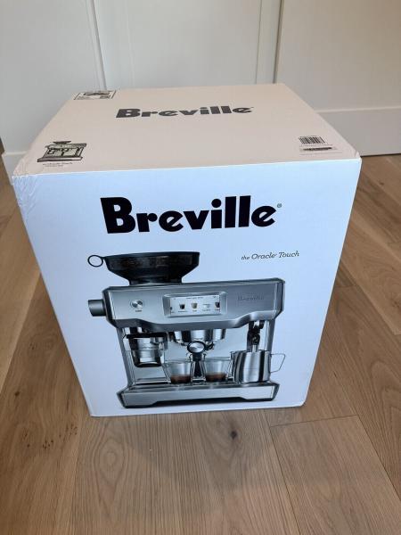 Breville Oracle Touch Espresso Machine 15 Bars Of Pressure B