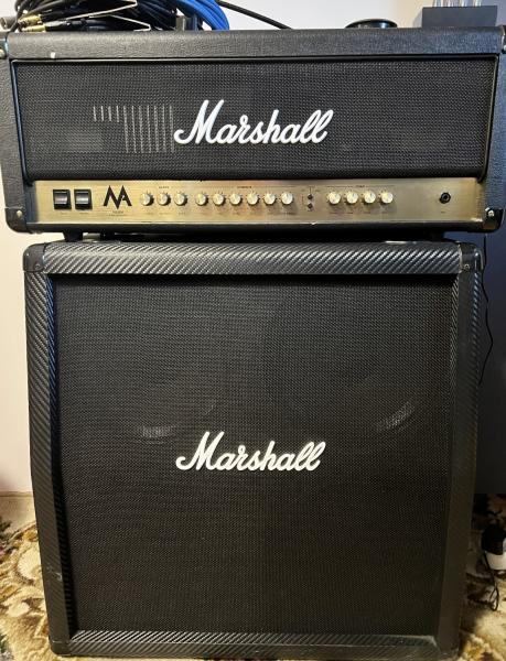 Marshall MA 50 H + Marshall MG412 Carbon Fiber