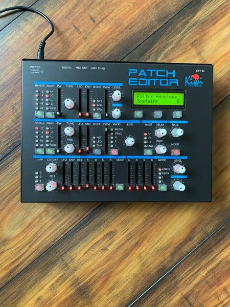 Prodám vzácný MIDI Kontrolér Kiwi Patch Editor