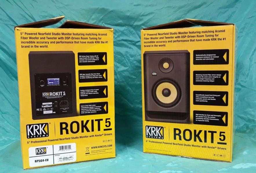 KRK Rokit 5G-4 Studiové monitory.Nové v záruce. Pár.