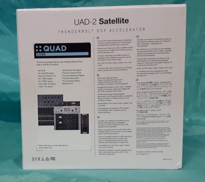 UAD2 TB3 Satellite